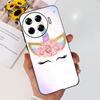 Für Tecno Spark 20 Pro+ KJ7 Hülle 2024 Süßes Herz Dinosaurier Cartoon Stoßfest Weiche Hülle Für Tecno Spark 20 Pro Plus Etui Funda