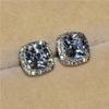 1 Pair of Exquisite and Fashionable Earrings, Set with Synthetic Zircon Earrings, Suitable for Daily Wear