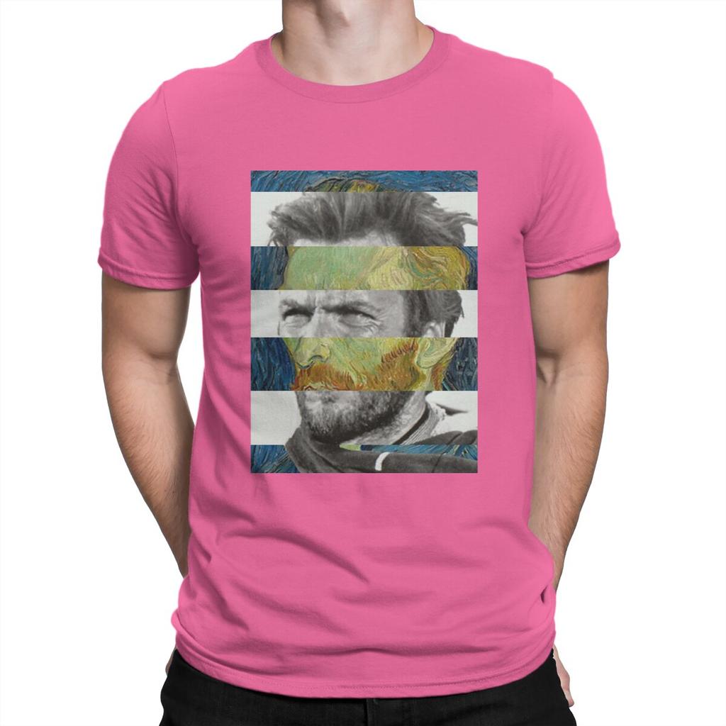 Vincent Van Gogh Post-Impressionist Painter Man TShirt Self Portrait Clint Eastwood Individuality T Shirt Original New Trend