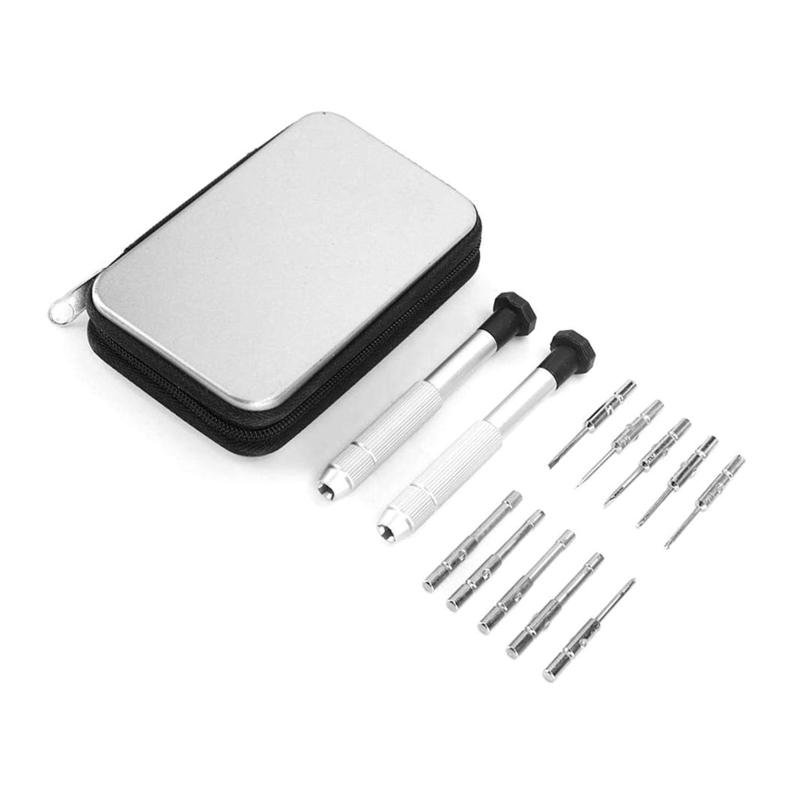 Präzisionsschraubendreher-Set Brillenreparatur-Kit mit Schraubendrehern für Brillen Sonnenbrillen Uhren