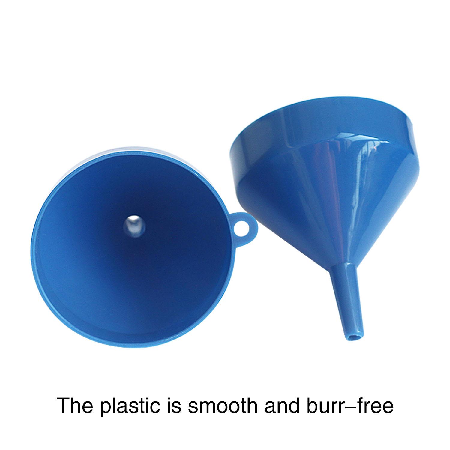 10 шт. утолщенная пластиковая воронка — фото 3