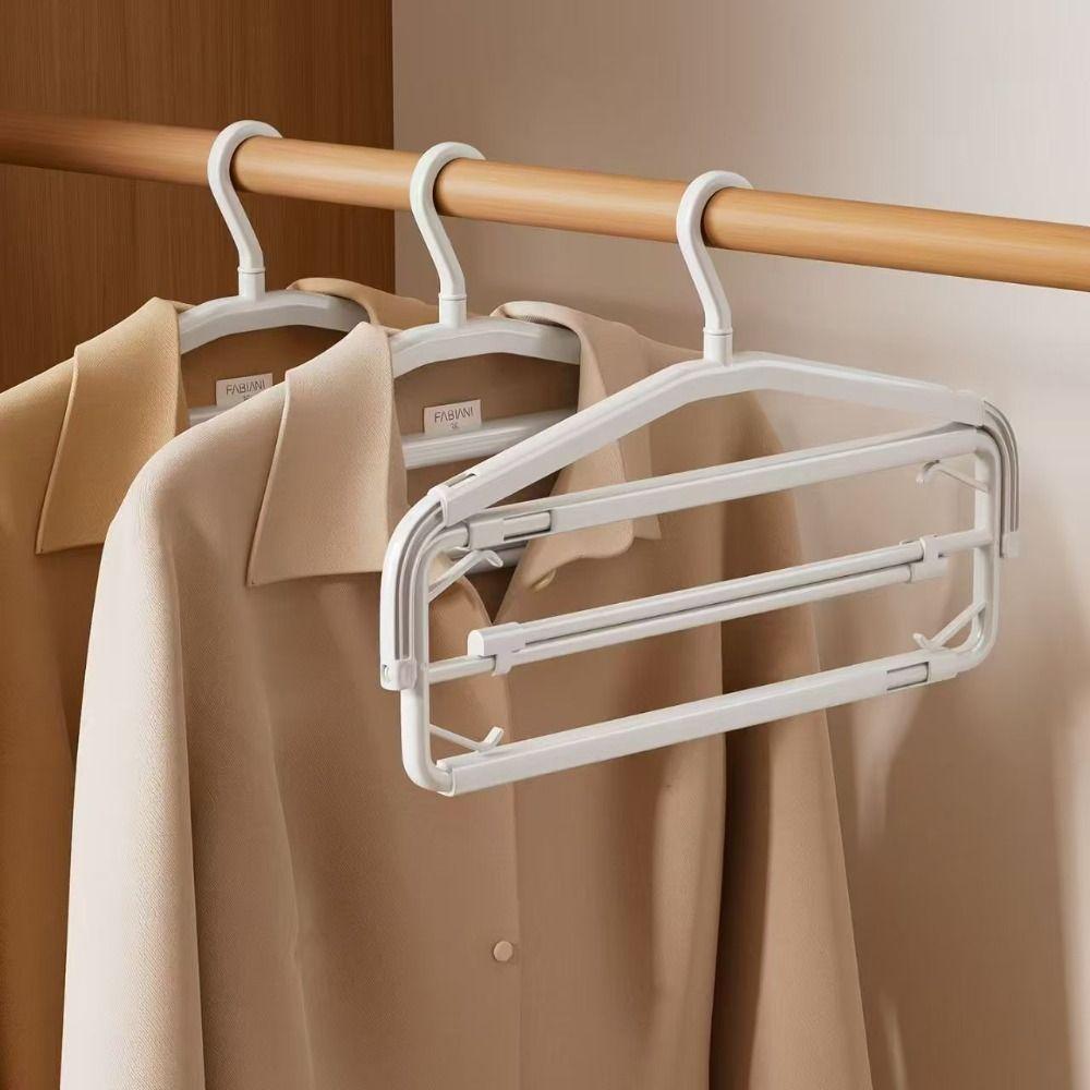 Windproof Quick Dry Hanger Non-Slip Clothes Drying Rack Portable Foldable Clothes Hanger  Home