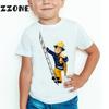 Children Cartoon Fireman Sam Printed Funny T shirt Kids Summer Tops Baby Girls Boys Great Casual T-shirt