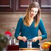Can Opener Handheld, No Sharp Edges With Soft Grips, Food Grade Stainless Steel Cutting Can Opener for Kitchen & Restaurant