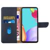 HT02 For Motorola Moto G45 5G/G34 5G Wallet Phone Case Nappa Texture Genuine Cow Leather Cover