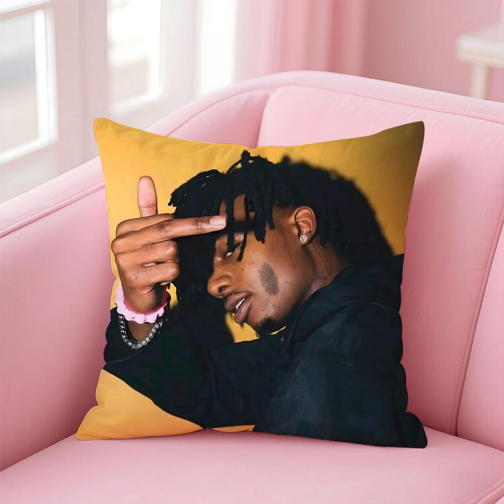 Playboi Carti RAP рэпер певец Наволочка Удобная Двусторонняя Наволочка Идеально для Автомобиля Дивана Спальни и Многого Другого 30cmx30cm