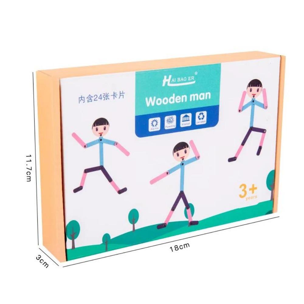 Montessori Material DIY Puzzle Toys Boards Educational Game Early Learning Toy For Children Preschool Fine Motor Training Gift