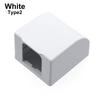 86 Type Waterproof Box Electric Plug Cover Self-Adhesive Wall Socket Bathroom Wall Switch Protection Cover Socket