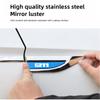 Car Body Logo Decoration Metal Sticker Accessories For Porsche Panamera Taycan 911 718 Macan Cayenne Boxster Cayman 918 Pajun