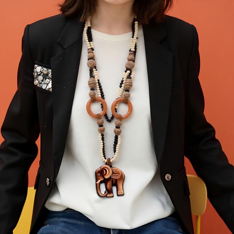 

Модное ожерелье для женских украшений коричневый