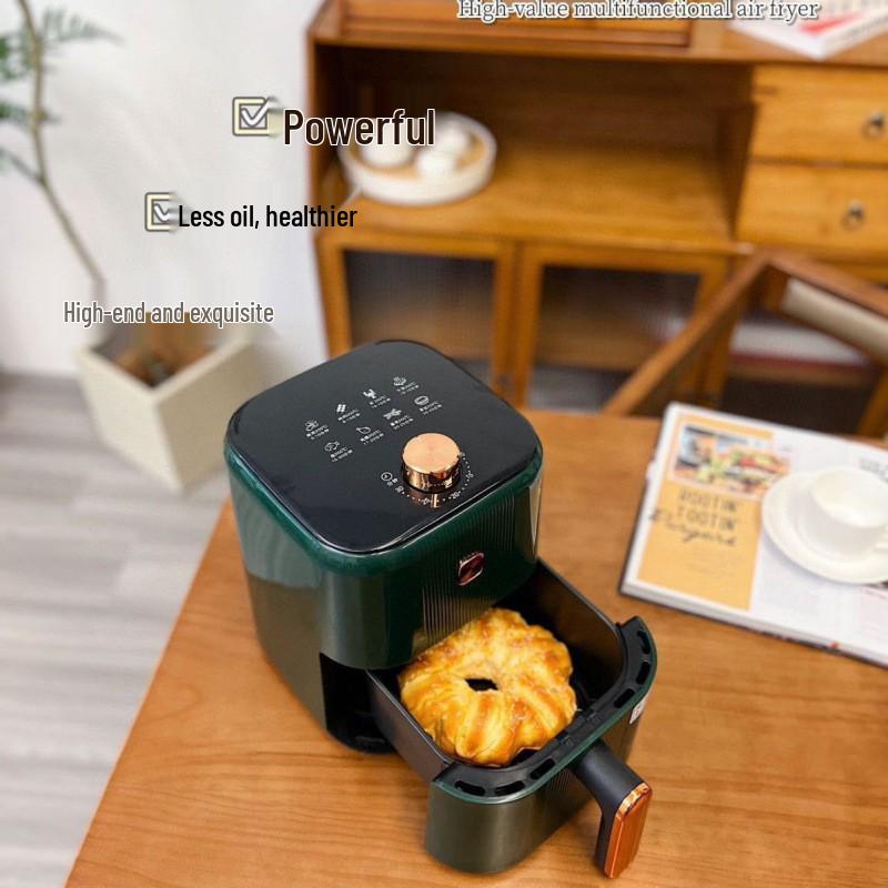 Popular Knob-Type Air Fryer - Nonstick, Oil-Free, No Flip, Large Capacity Electric Oven