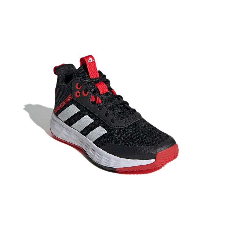 adidas OwnTheGame 2.0 K Scarpe da Basket Performance Basse Antiscivolo e Traspiranti Nero Bianco Bambino H01555