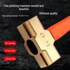 Explosion-Proof Non-Sparking Brass Sledgehammer - Octagonal Copper Alloy, 2lb, 4lb, 8lb Options