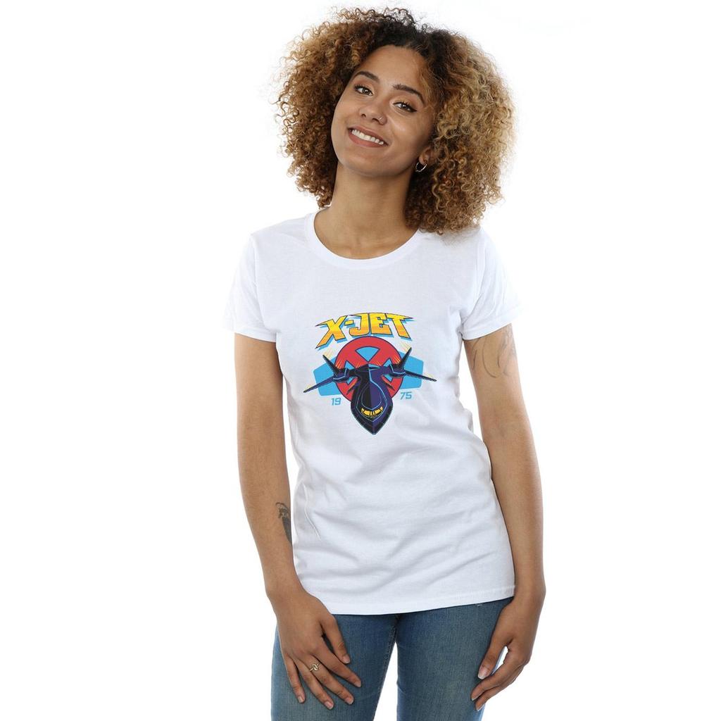 Marvel Womens/Ladies X-Men X-Jet Cotton T-Shirt