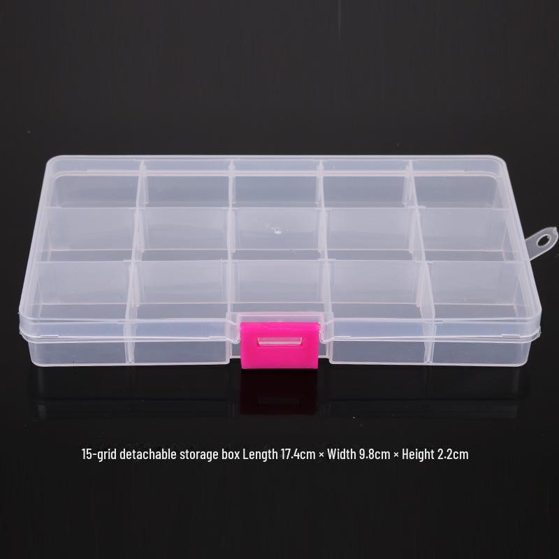 Clear Multifunctional Jewelry Storage Box