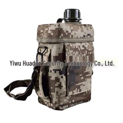 Tactical 2L Military Camouflage PVC Water Bottle, Single Shoulder Outdoor Camping & Hiking Gear