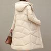 Winter Coat Female Long Parkas Hooded Elegant Thick Warm Jacket Winter Clothes High Quality