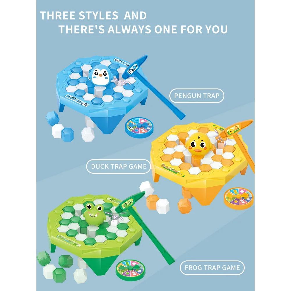 Trend Kids Toys Parent-Child Family Party Save Penguin Ice Block Breaker Trap Kids Adults Board Game Stress Reliever Fidget Toys