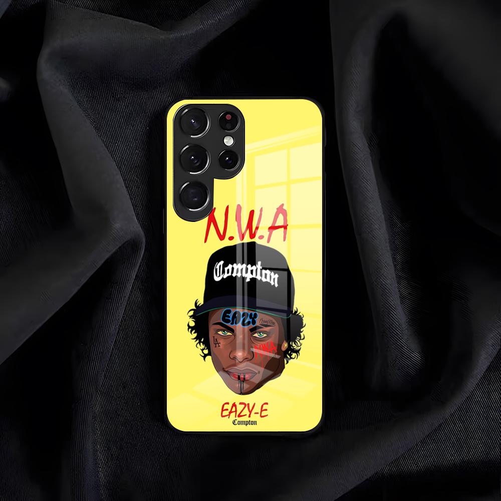 Rapper E-Eazy-E Phone Case For Samsung S26 S25 Edge S24 S23 S22 S21 S20 Ultra Plus FE Glass Cover