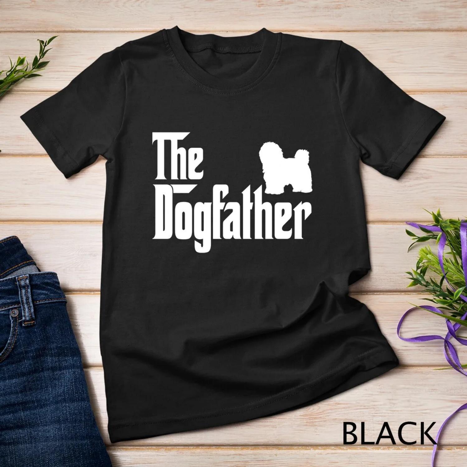 Havanese Lover DogFather T shirt S чёрный