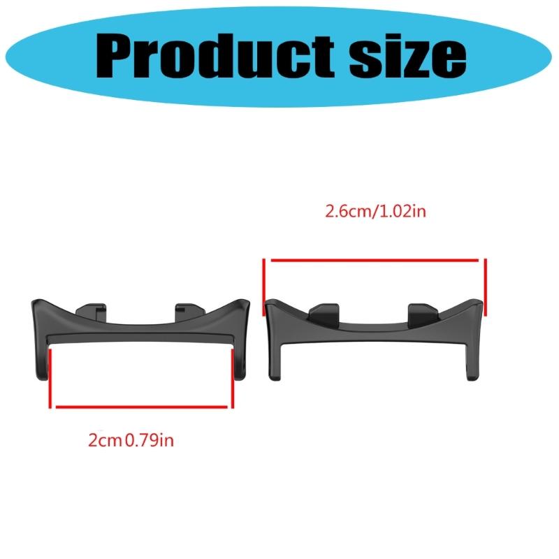 Watch Connectors Metal Link for Watch Fit 20mm Smartwatch Rust Proof Perfect for All Bands Enhances Watch Security 2pcs