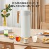 DUIERA Liter Thermos Pot Insulated Cold Pot 1500ml Pot Stylish Pot Stainless Steel Teapot Cold Insulated Teapot Tabletop Pot with Wooden Handle and