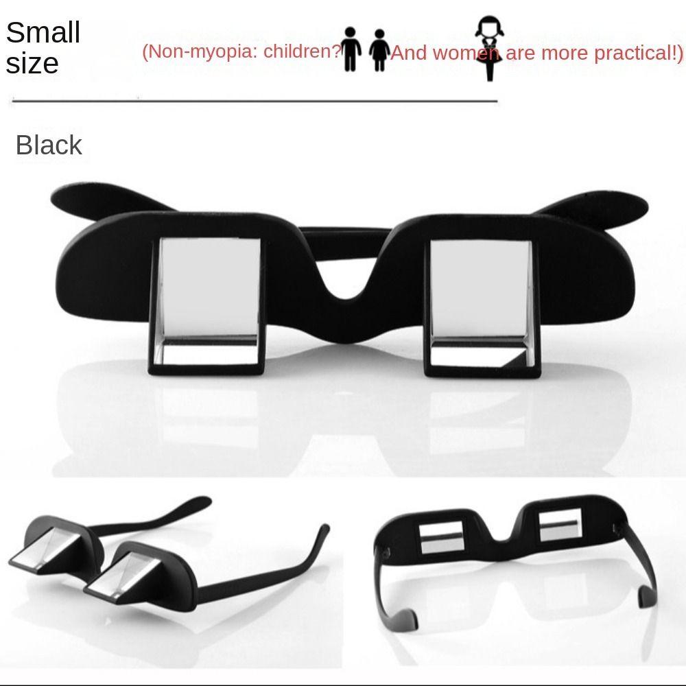 Horizontal Type Lazy Glasses Creative Refractive Glasses Fashion Lying Down View  Men Women