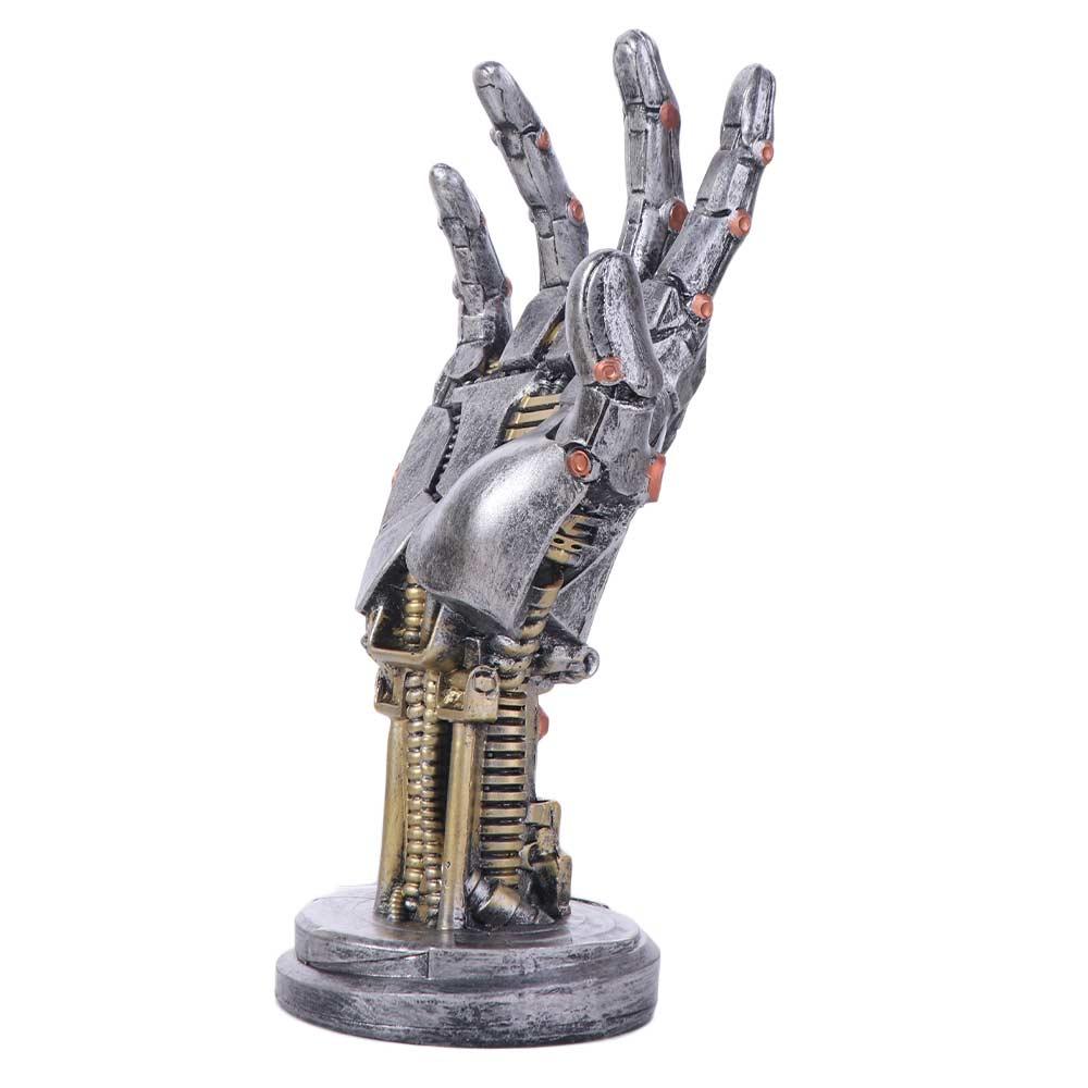 Sensory Toy Cyberpunk 3D Printed Stand Model Mechanical Hand Staute  Halloween Holiday
