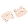 5Pcs Maple Wood Violin Bridges Parts Instrument Fitting Accessory for 4 4 Size Violin