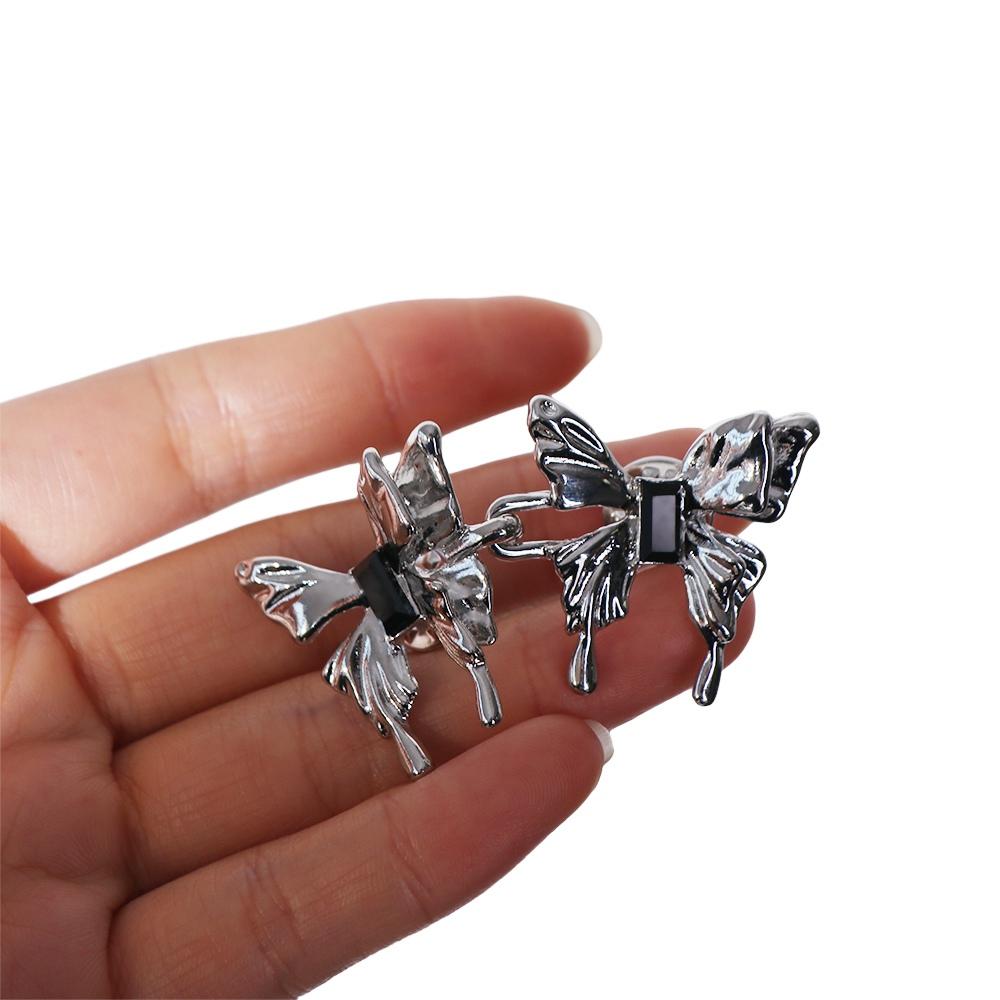 Waist Buckle Butterfly Pants Button Tightener Waistband Jean Buttons for Loose Jeans   Trousers