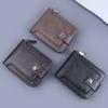New Men's Wallet High-end Retro Zipper Bag Change Storage