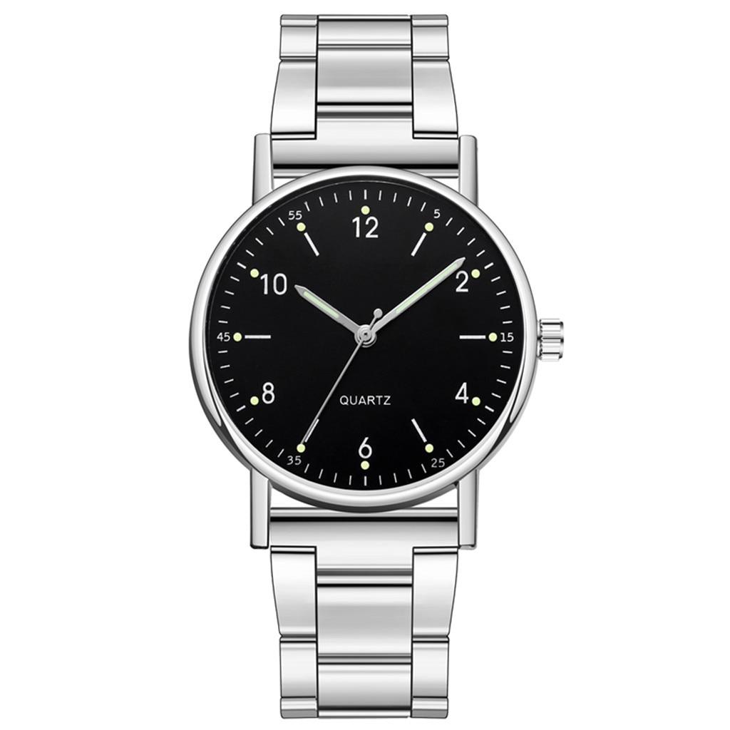 Damski wysokiej klasy zegarek kwarcowy ze świetlistą tarczą zegarek rekreacyjny modny prosty styl zegarek kwarcowy Reloj Mujer