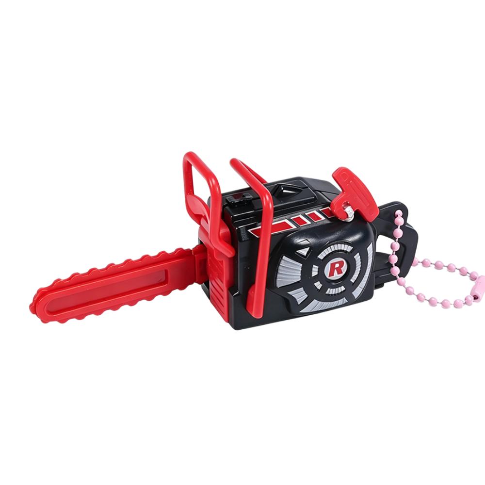 Plastic Power Saw Bag Pendant Pull Rope Logging Saw Toy  Gift Toy Key Decor