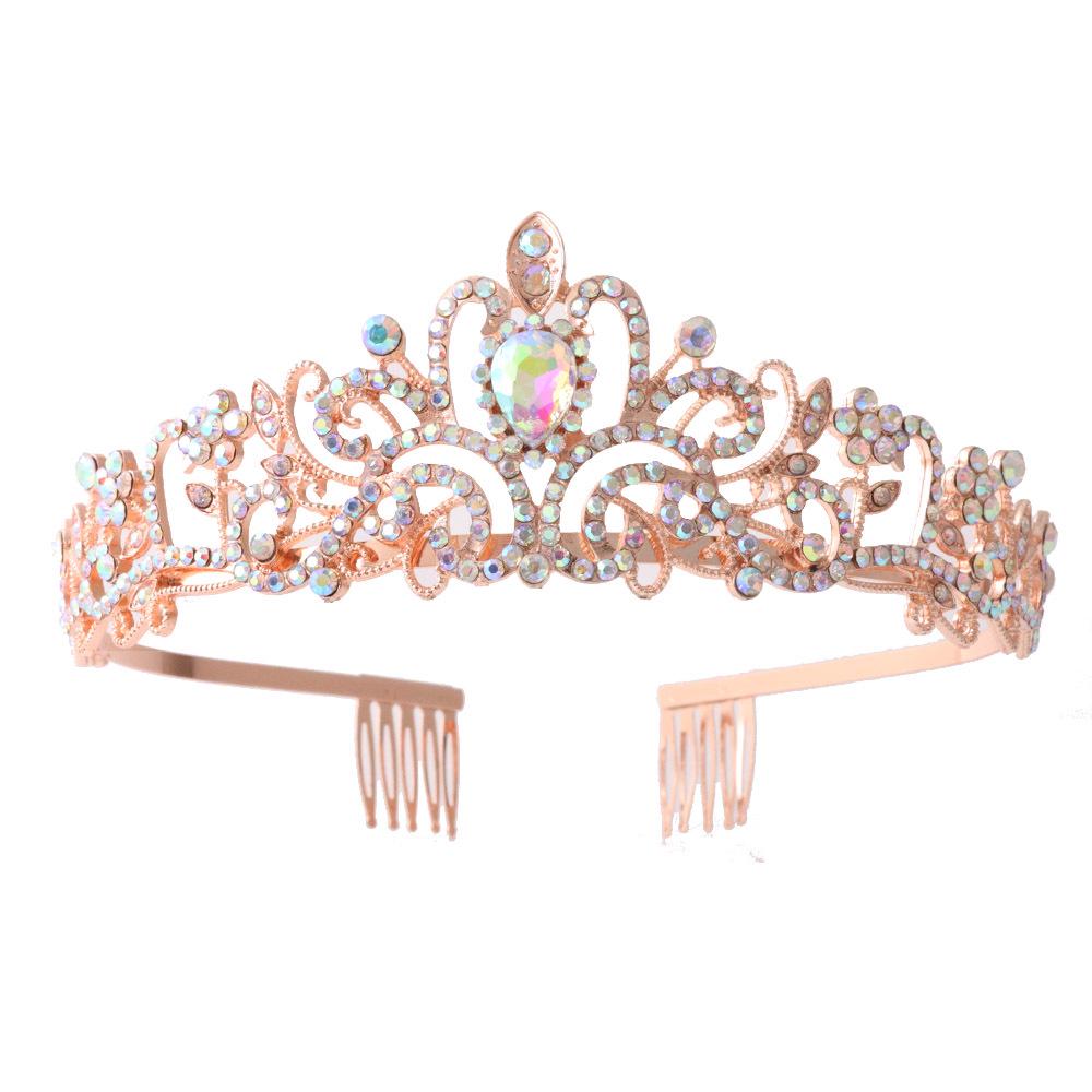 Crystal Diamond Bridal & Birthday Crown Hair Accessories