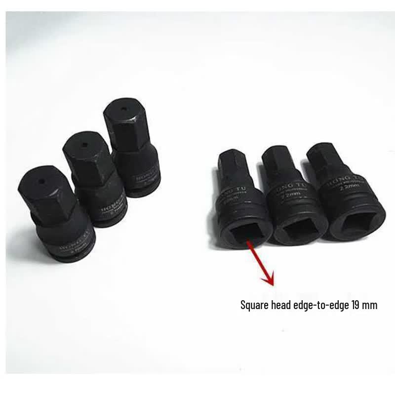 3/4 Inch Drive 19mm Hex Impact Socket Bit