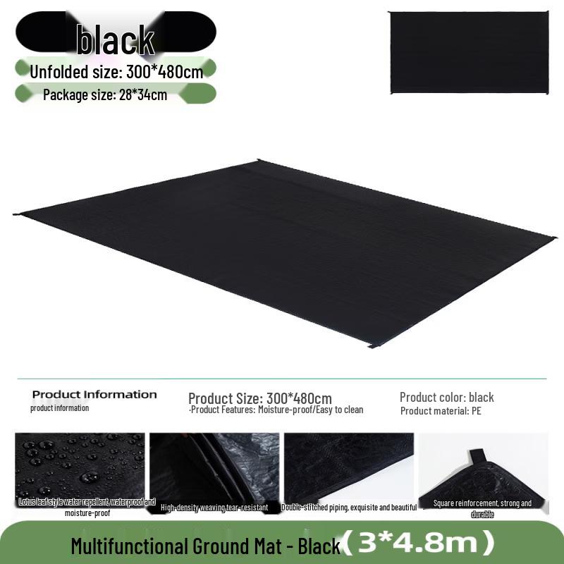 ZISIZ Outdoor Tent Ground & Picnic Mat