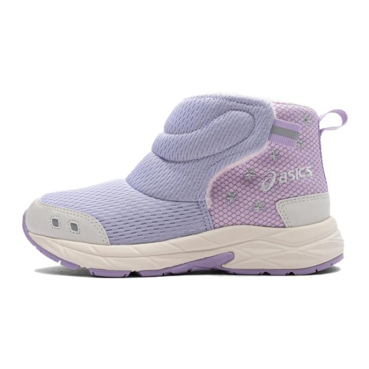 

Asics Contend Boots Comfortable Mid top Kids Lifestyle Shoes Purple Kids 1014A333-500 31.5