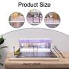 1/64 Model Car Display Case Diorama Micro Landscape Decor Collectible Gift with Light Decorative