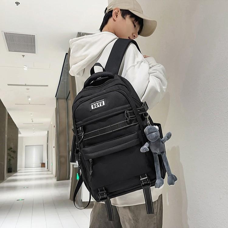 Schoolbag Japanese backpack female high school student junior high school student schoolbag male junior high school student college student simple 