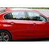 6Pcs Car Door Window Pillar Posts Trim Covers Sticker Black Decal for BMW 3-Series E90 carbon fibre 2005-2012 Car accessories