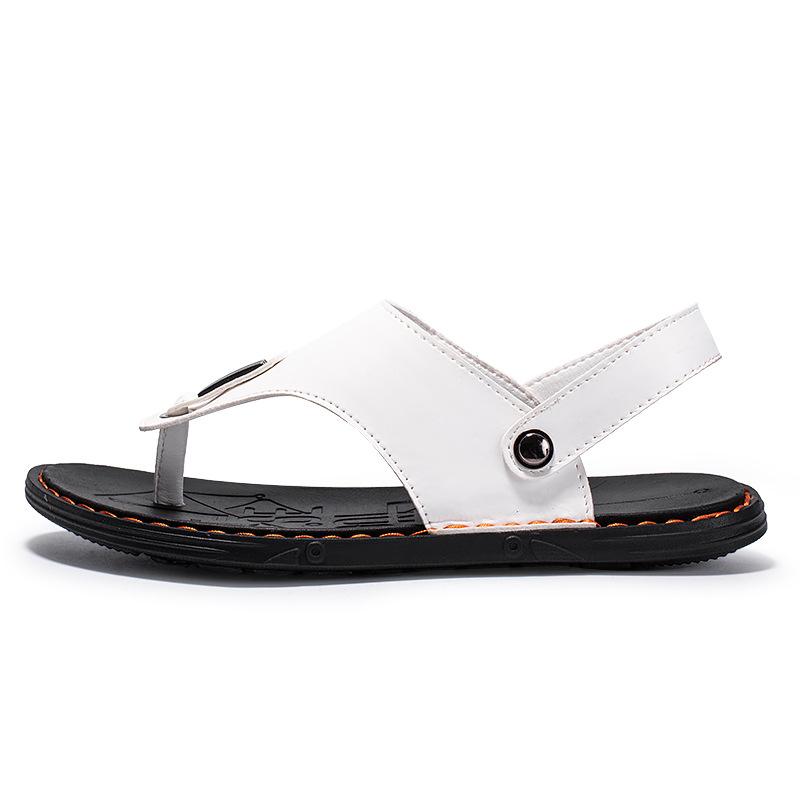 Fashion Summer Men Slippers Beach Flip Flops Shoes Outdoor Male Slippers Fashion Flat Shoes Non-slip Indoor Slides Sandalias