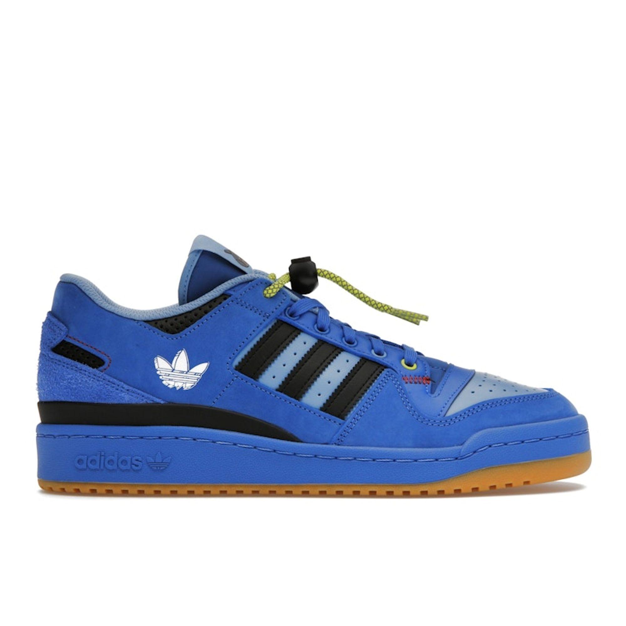 

Hebru Brantley x adidas Forum Low Rocket Унисекс Кроссовки Синие Кастомизированные Основной Черный GZ4403 35⅔