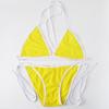 2025 Women's Floral Lace-Up Bikini with Chest Pad