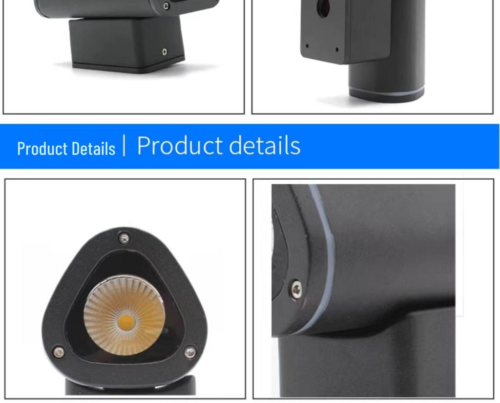 Double-Headed Waterproof LED Wall Lamp for Outdoor Use