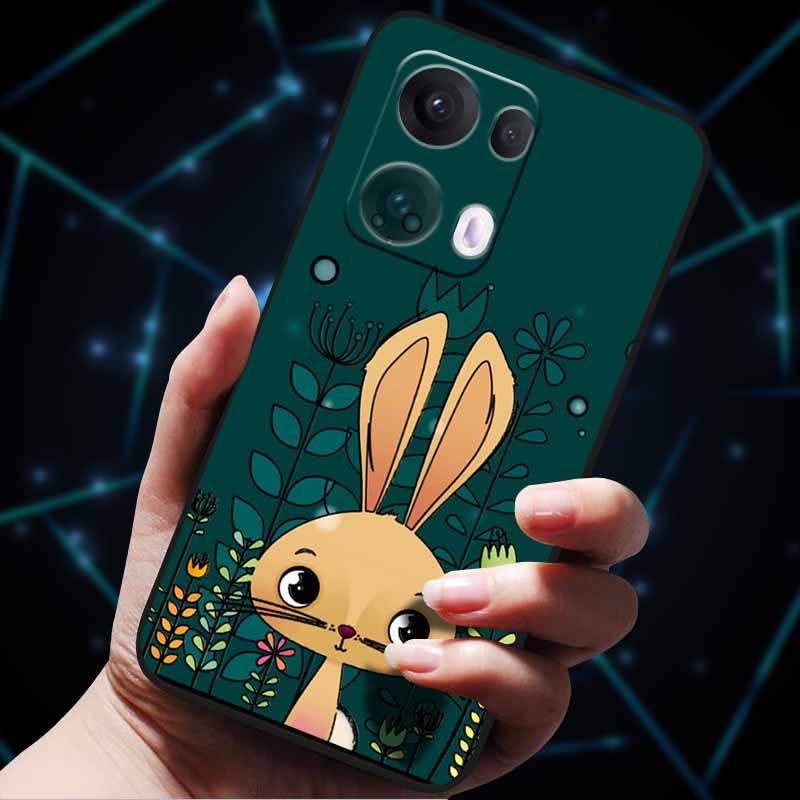 3D Flowers Emboss Fundas For OPPO Reno 13 Reno13 Pro 13F 5G Case Soft Silicone Phone Case for OPPO Reno13 Pro Back Cover Coque