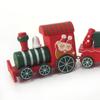 Lovely Christmas Decoration for Home Little Train Wooden Train Decor Christmas Ornaments New Year Supplies