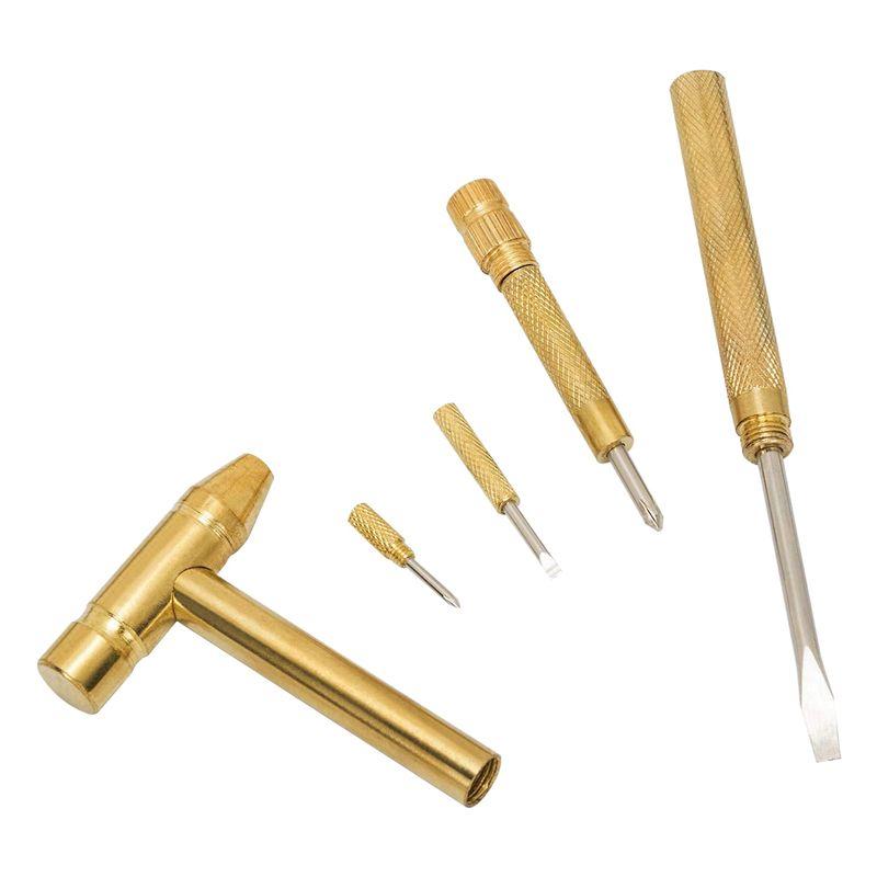 ABUL-3X Mini Multi-Function Small Hammer, Small Hammer, Small Hammer, 5-In-1 Hammer With Small Screwdriver