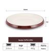 ZHEBU Melamine Round Hotel & Cold Dish Plate