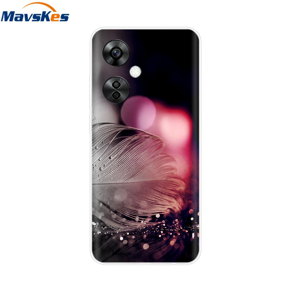 For OnePlus Nord CE 3 Lite Case Cartoon Soft Silicone TPU Clear Coque for OnePlus Nord CE3 Lite 5G Nord CE 3 Phone Covers Bumper