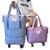 Large-Capacity Wheeled Waterproof Travel Bag for Short Trips